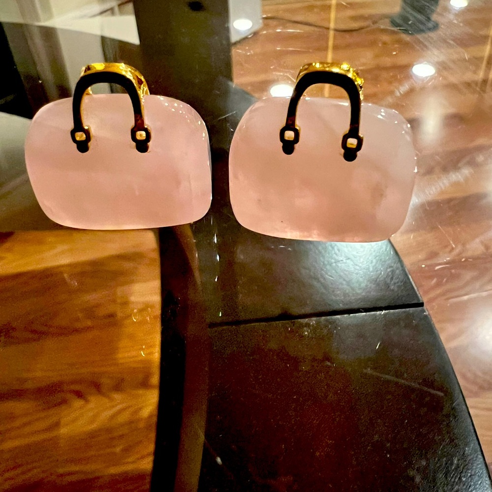 Gemstone Purses Rose Quartz